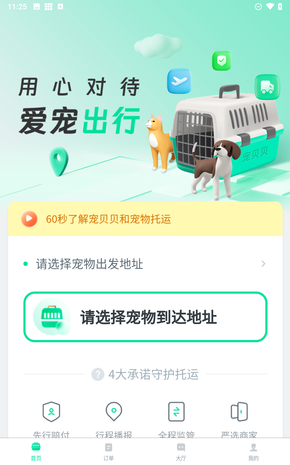 宠贝贝宠物托运平台